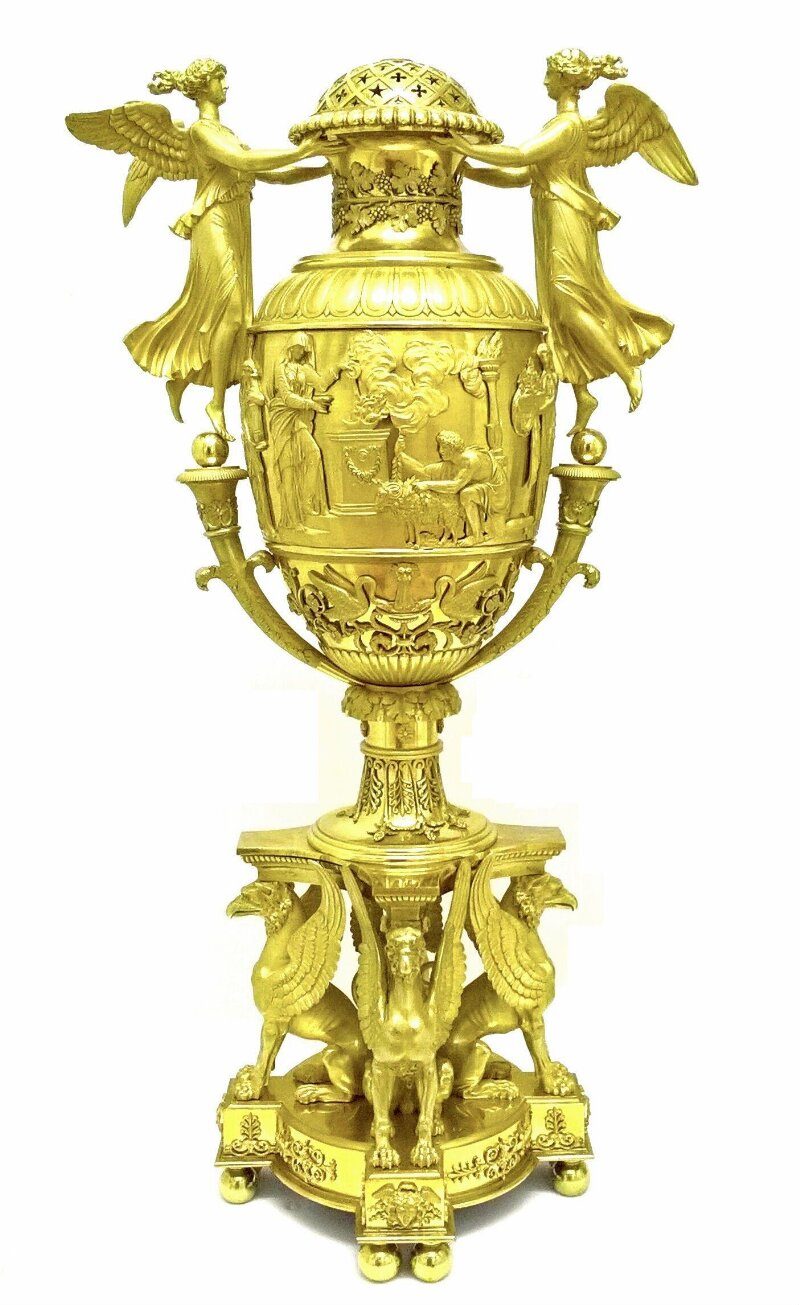 Claude Galle. Perfume burner.
