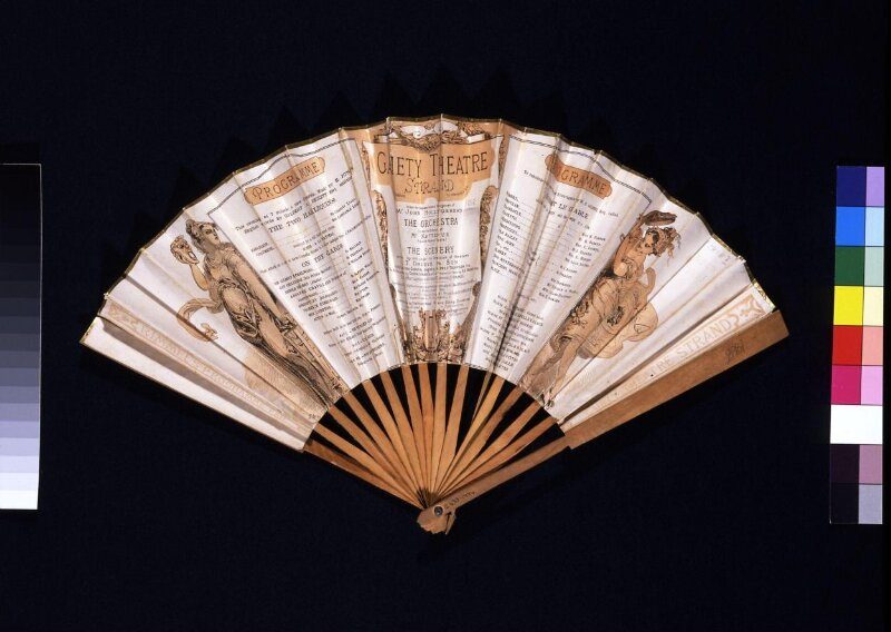 Eugène Rimmel. Rimmel's programme fan.