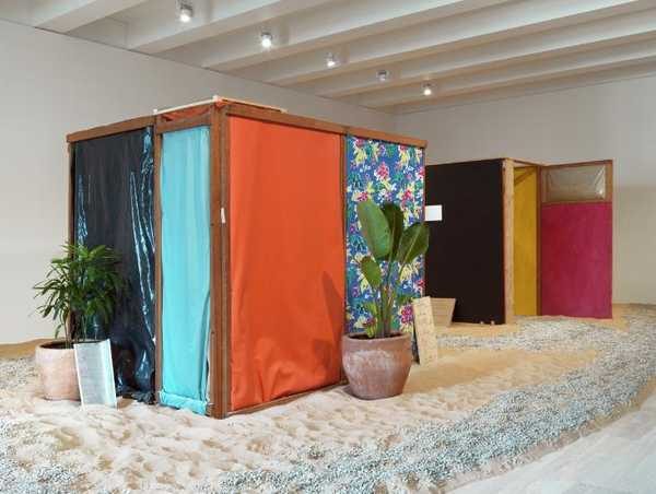 Hélio Oiticica. Tropicália, Penetrables PN 2 'Purity is a myth' and PN 3 'Imagetical'.