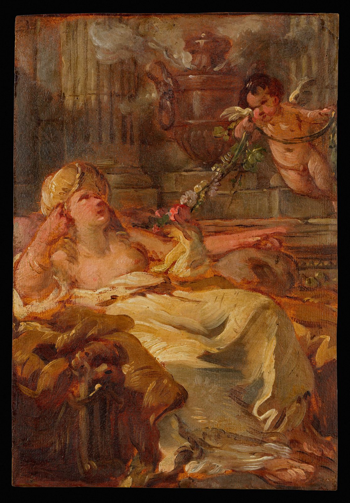 Joseph-Marie Vien. Allegory of Smell.
