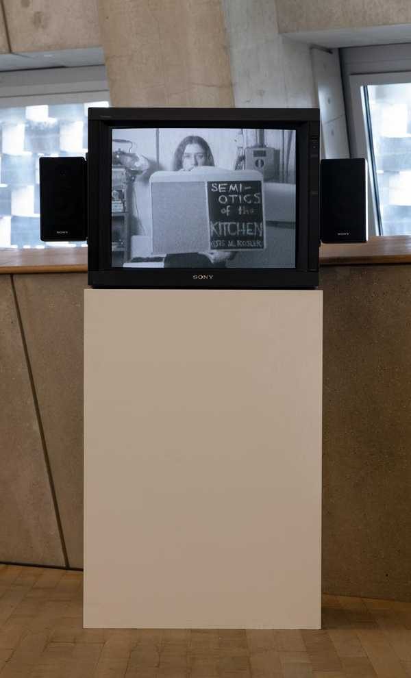 Martha Rosler. Semiotics of the Kitchen.