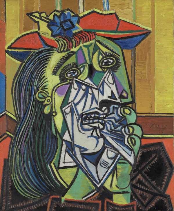 Pablo Picasso. Femme en pleurs.