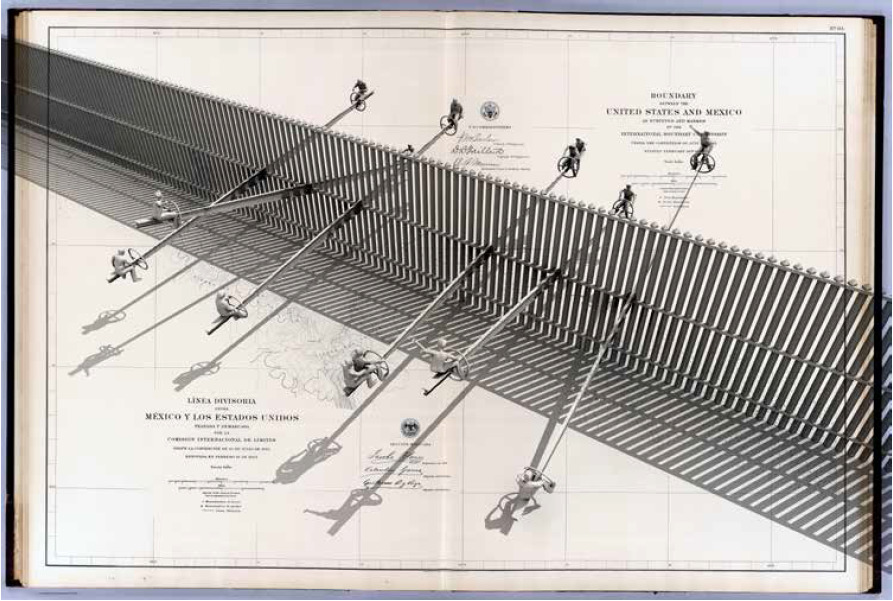 Rael San Fratello, Teeter Totter Wall: bản khắc bập bênh xuyên qua tường biên giới