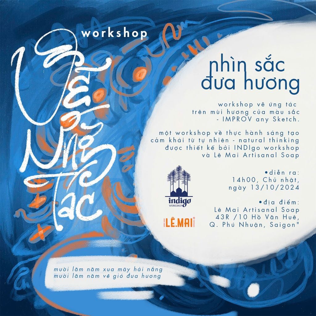 WORKSHOP IMPROVE ART：「NHÌN SẮC ĐƯA HƯƠNG」